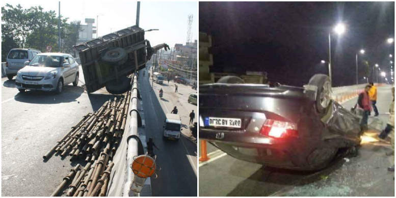 Balliwala flyover 14 accidents in 2 years